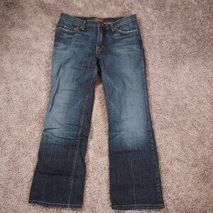 David Kahn Blue Jeans Womens Size 14 Bootcut Stretchy Cotton Polyurethane Casual